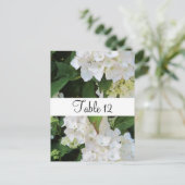 Tafelsitze für Hydrangeas Postkarte (Stehend Vorderseite)