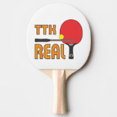Tafeltennis bat TTK-Real Tischtennis Schläger (Vorderseite)