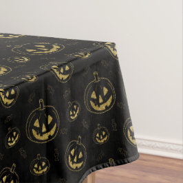 Tafeltuch aus Black & Gold Pumpkin Tischdecke