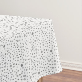Tafeltuch mit Tafelfarben aus Schiefer Confetti Tischdecke