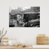 Tafelvorrat Fleisch Co., Omaha: 1938 Poster (Küche)