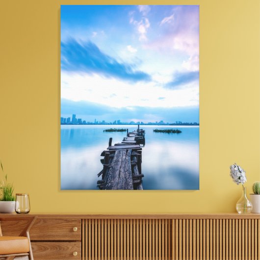 Tafelwanderung Himmel und Meer Leinwanddruck (Insitu (Wohnzimmer))