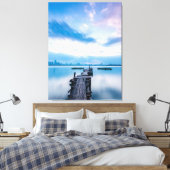 Tafelwanderung Himmel und Meer Leinwanddruck (Insitu (Schlafzimmer))