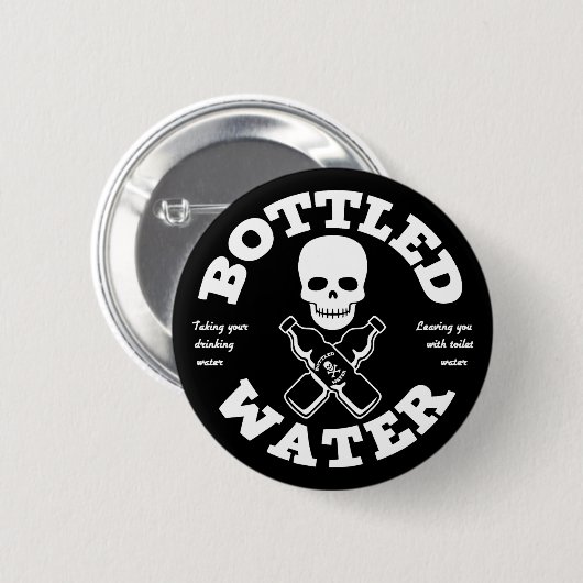 Tafelwasser Button (Vorne & Hinten)