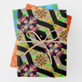 Taffi Op Art Argos Sampler Geschenkpapier Set (Beispiel)