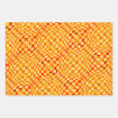 Taffi Op Art Gear Sampler Geschenkpapier Set (Vorderseite 2)