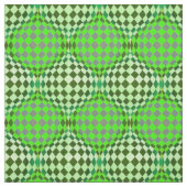 Taffi Op Art Grass Green Stoff (Muster)