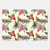 Taffi Op Art, Hollywood Floral und Jasmine Geschenkpapier Set (Vorderseite 2)