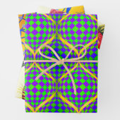 Taffi Op Art, Hollywood Floral und Jasmine Geschenkpapier Set (Beispiel)