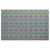 Taffi Op Art Lila grün und gelb Stoff (Fat Quarter (45,7 x 55,9 cm))