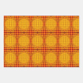 Taffi Op Art Sampler Wrapping Paper Sheets Geschenkpapier Set (Vorderseite 3)