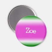 Taffy Drehung: Zoe Magnet (Vorderseite/Rückseite)