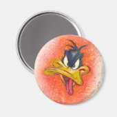 TAFFY DUCK™ in Orange Magnet (Vorderseite/Rückseite)