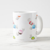 TAFFY RAIN Big White Tasse (Vorderseite Rechts)