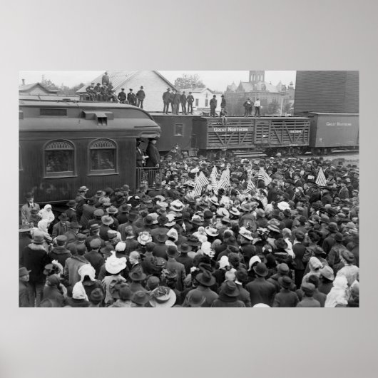 Taft-Wahlkampfrede: 1908 Poster (Vorne)