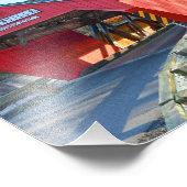 Taftsville Covered Bridge, Vermont 8x10 Fotodruck (Ecke)