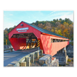 Taftsville Covered Bridge, Vermont 8x10 Fotodruck