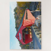 Taftsville Covered Bridge, Vermont Puzzle (Vertikal)