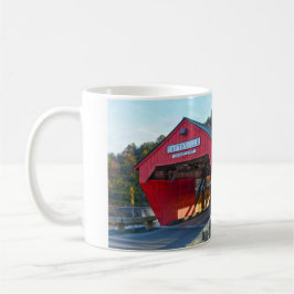 Taftsville Covered Bridge, Windsor Landkreis, Verm Kaffeetasse