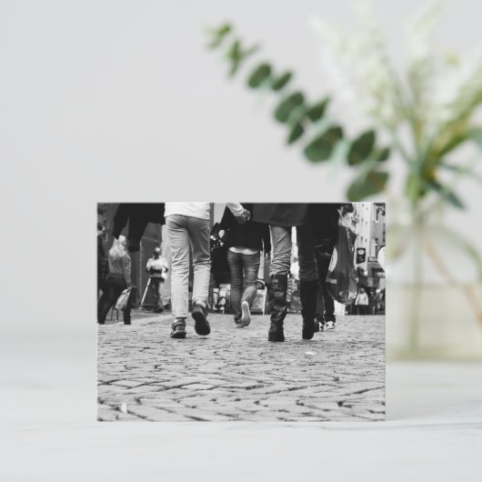 Tag 014: Bewegung Postkarte (Stehend Vorderseite)