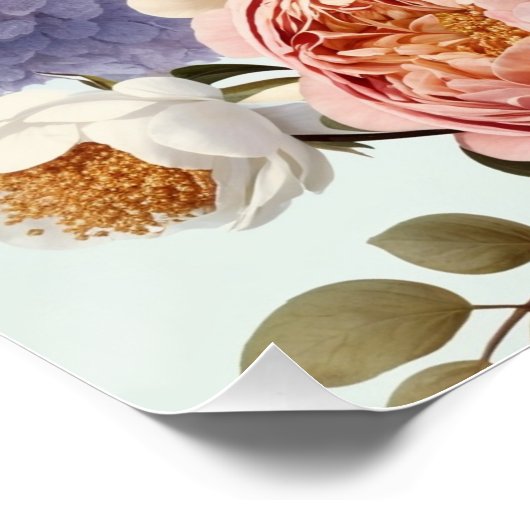 Tag-01-Strauß Poster (Ecke)