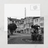 Tag 062: Gänsemarkt Postkarte (Vorne/Hinten)