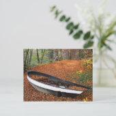 Tag 072: Waldboot Postkarte (Stehend Vorderseite)