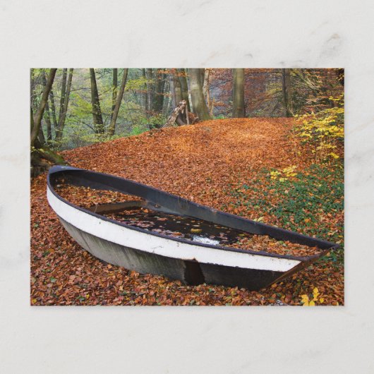 Tag 072: Waldboot Postkarte (Vorderseite)