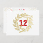 Tag 12. Namen Jesu | König-Advent Postkarte (Vorne/Hinten)