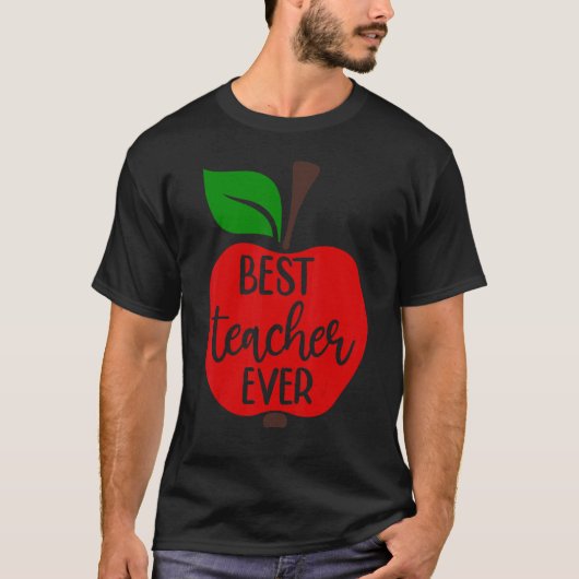 Tag 1: Bester Lehrer für Lehrer T-Shirt (Vorderseite)