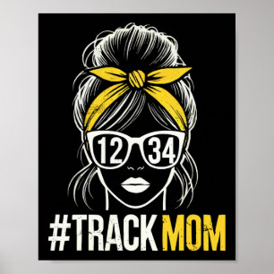 Tag 1 der Leichtathletik-Laufmütter für Track und Poster
