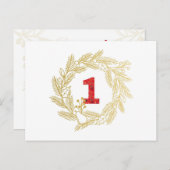 Tag 1. Namen Jesu | Immanuel | Adventskalender Postkarte (Vorne/Hinten)