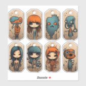 Tag 1b aufkleber (Blatt)