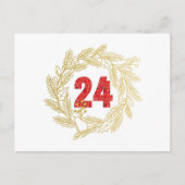 Tag 24 | Namen Jesu | Bridegroom Advent Postkarte (Vorderseite)