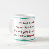 Tag 3 - 12 Tage der Weihnachtskaffee-Tasse Kaffeetasse (Vorderseite Links)