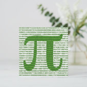 Tag 3.14 einladung (Stehend Vorderseite)