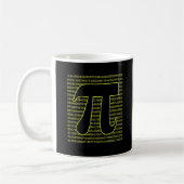 Tag 3.14: Schwarz-Gelb-Glückspilz Kaffeetasse (Links)