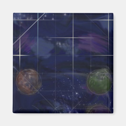 Tag 4 der Genesis: Sterne 2014 Magnet (Vorne)