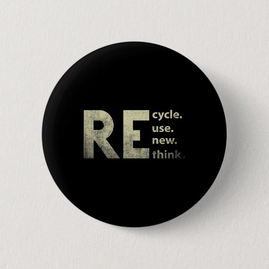 Tag 4: Erneute Recycelte Erde überdenken Button (Vorderseite)