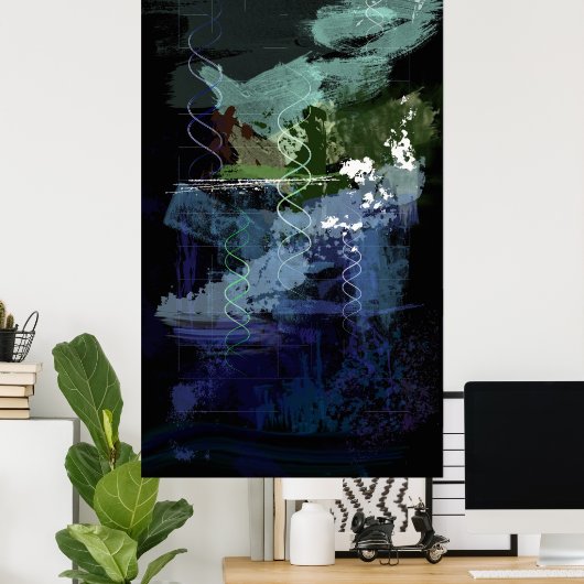 Tag 5 der Genese: Kreaturen Poster (Heimbüro)