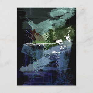 Tag 5 der Genese: Kreaturen Postkarte