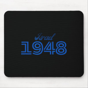Tag 76 Israel - 1948 Am Israel Chai - Juden Mousepad
