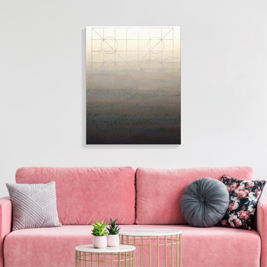 Tag 7 der Genese: Erholung Leinwanddruck (Insitu (Wohnzimmer))