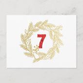 Tag 7. Namen Jesu | Brot | Advent Postkarte (Vorderseite)