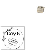 Tag 8 gummistempel (Stempel)
