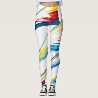 Tag Along 3 Wilde Gestreifte Abstrakte Leggings