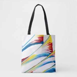 Tag Along 3 Wilde Gestreifte Abstrakte Tragetasche Tasche