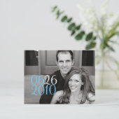 Tag am Platz Ankündigungspostkarte (Stehend Vorderseite)