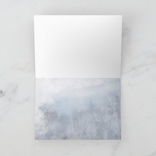 TAG AM SCHNEEBEACH GRAY WOLF KARTE (Innenseite)