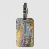 Tag am See Gepäckanhänger (Vorderseite Vertikal)